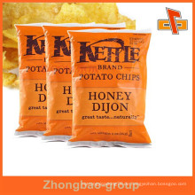 Guangzhou Hersteller Großhandel benutzerdefinierte Kartoffelchips Verpackung Tasche / Kunststoff Verpackung Tasche für Chips / Snacks